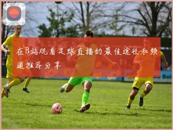 在B站观看足球直播的最佳途径和频道推荐分享